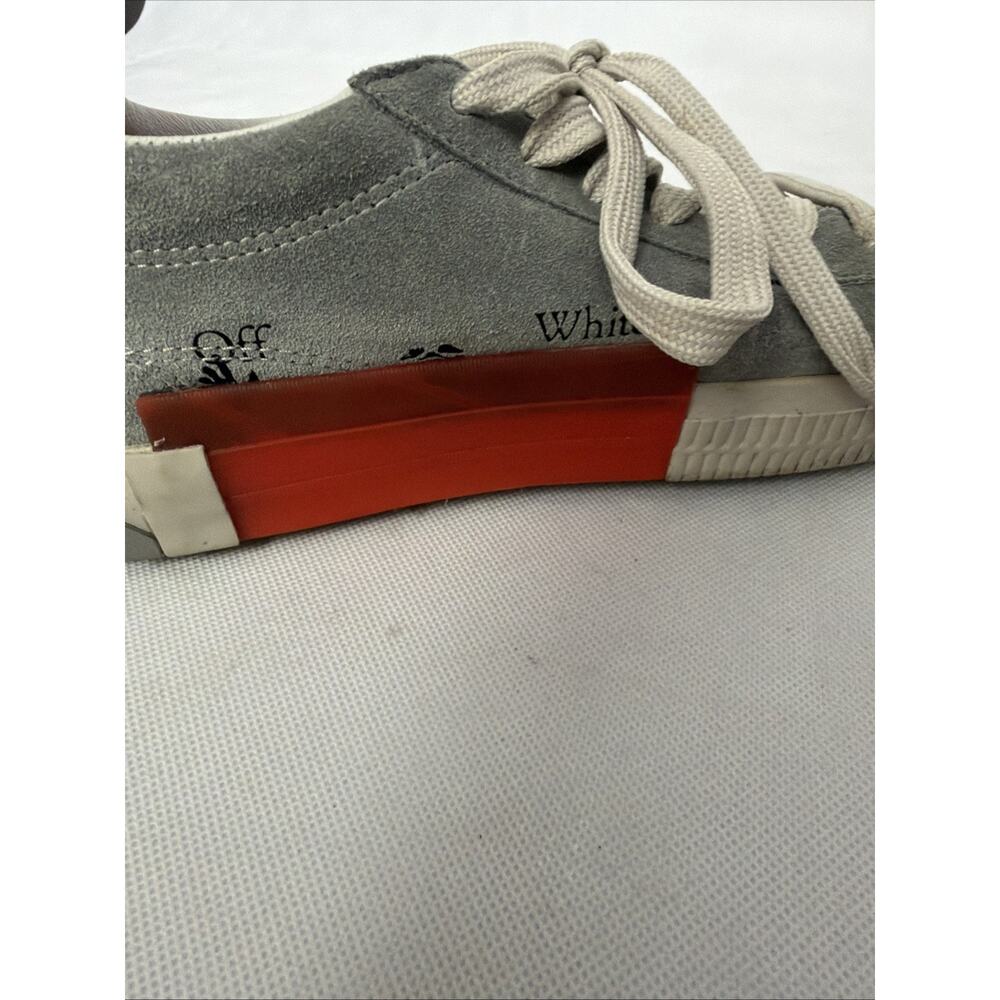 Off white vulcanized sneaker Gray size 42 - Picture 9 of 14